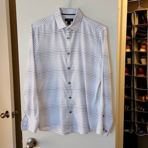 Alfani small size casual button down dress shirt